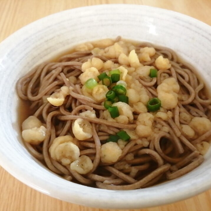 シンプル☆たぬき蕎麦